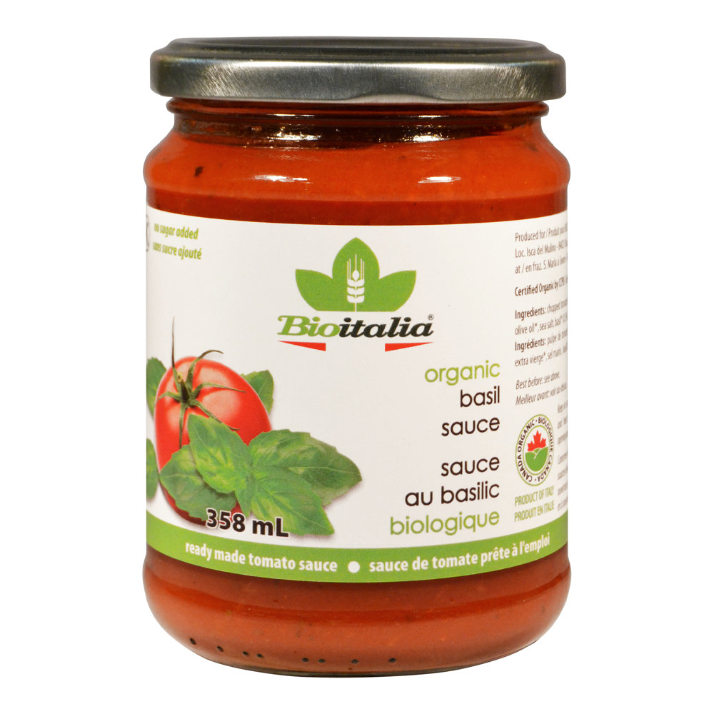BioItalia - Organic Basil Sauce